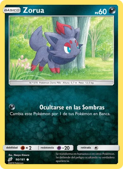 Zorua [Hide in Shadows]