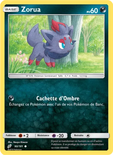 Zorua [Hide in Shadows]