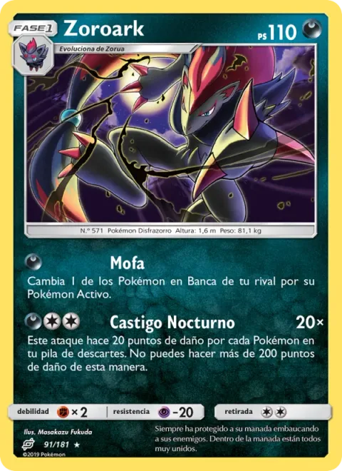 Zoroark [Taunt | Night Punishment]