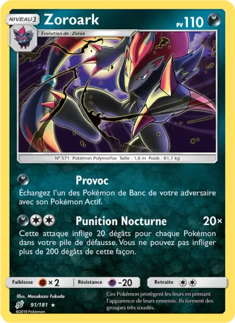 Zoroark [Taunt | Night Punishment]