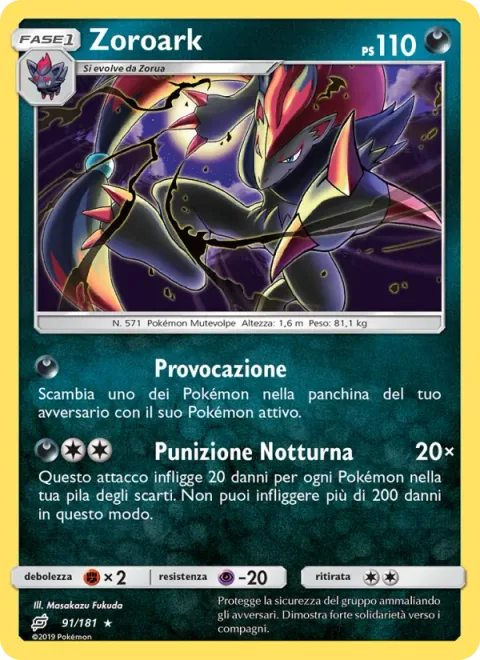 Zoroark [Taunt | Night Punishment]