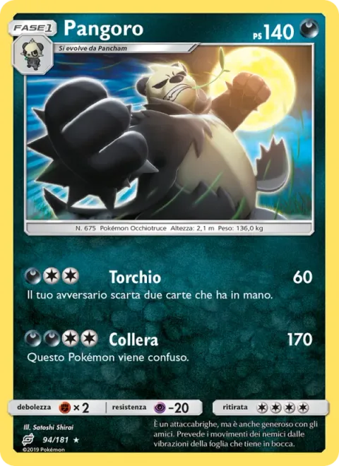 Pangoro [Tighten Up | Tantrum]