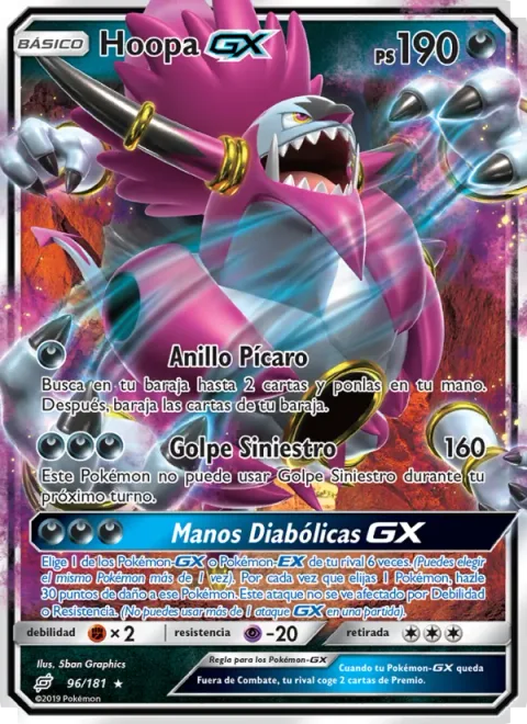 Hoopa GX [Rogue Ring | Dark Strike | Devilish Hands GX]