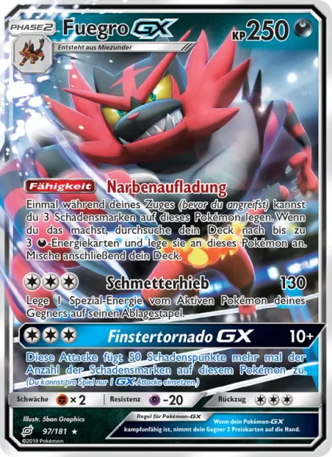 Incineroar GX [Scar Charge | Crushing Punch | Darkest Tornado GX]