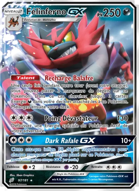 Incineroar GX [Scar Charge | Crushing Punch | Darkest Tornado GX]