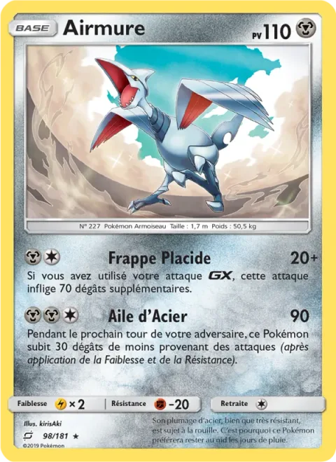 Skarmory [Calm Strike | Steel Wing]