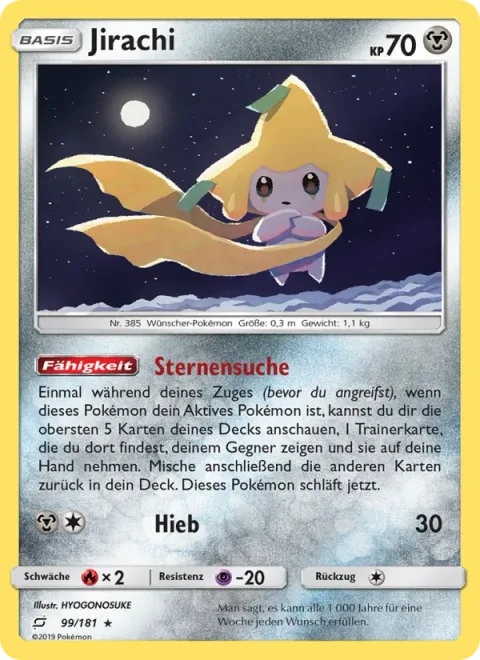 Jirachi [Stellar Wish | Slap]