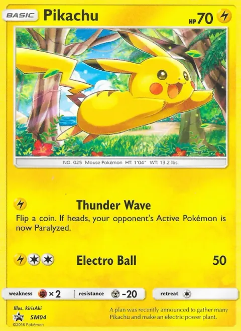 Pikachu [Thunder Wave | Electro Ball]