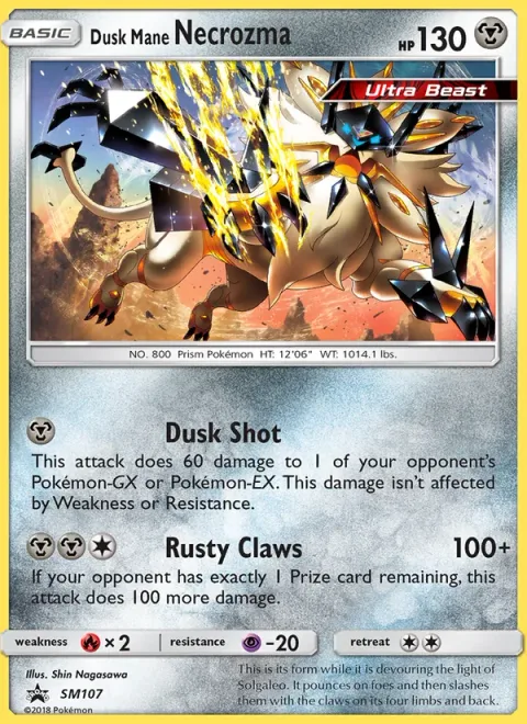 Dusk Mane Necrozma [Dusk Shot | Rusty Claws]