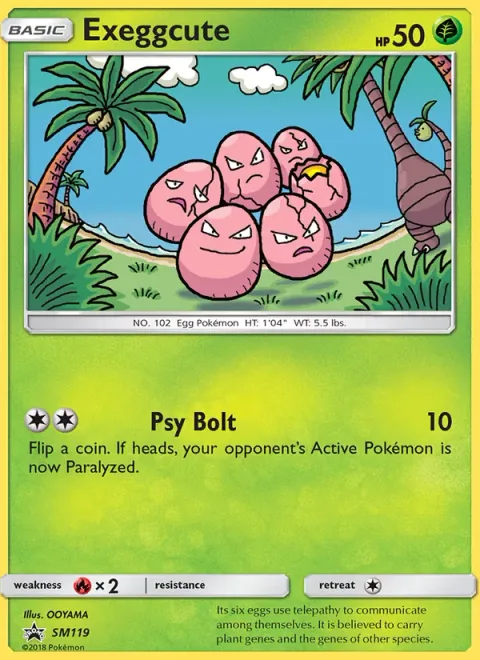 Exeggcute [Psy Bolt]