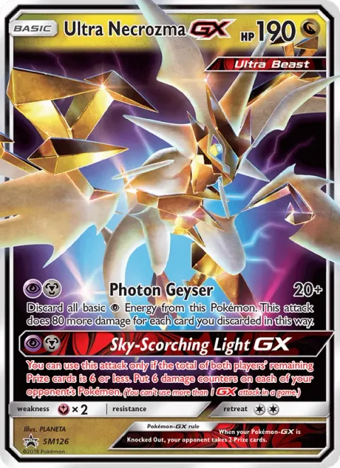 Ultra Necrozma GX [Photon Geyser | Sky-Scorching Light GX]