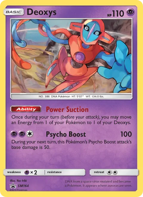 Deoxys [Power Suction | Psycho Boost]