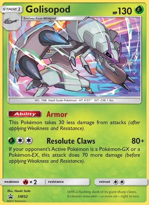 Golisopod [Armor | Resolute Claws]