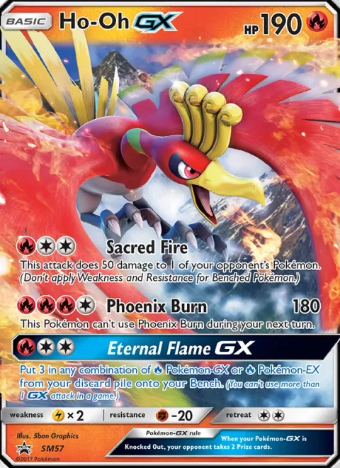 Ho-Oh GX [Sacred Fire | Phoenix Burn | Eternal Flame GX]