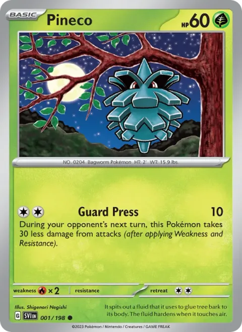Pineco [Guard Press]