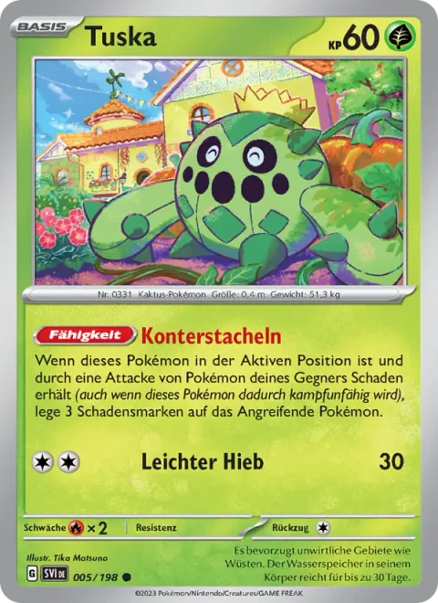 Cacnea [Counterattack Quills | Light Punch]