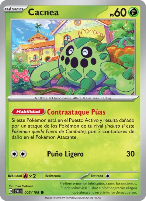 Cacnea [Counterattack Quills | Light Punch]