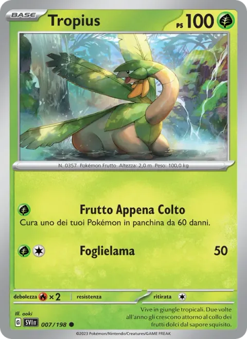 Tropius [Fresh-Picked Fruit | Razor Leaf]