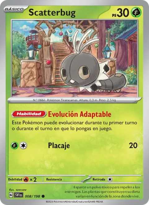 Scatterbug [Adaptive Evolution | Tackle]