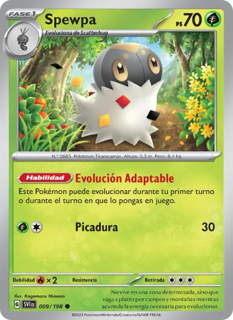 Spewpa [Adaptive Evolution | Bug Bite]