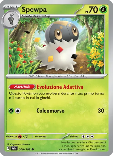 Spewpa [Adaptive Evolution | Bug Bite]