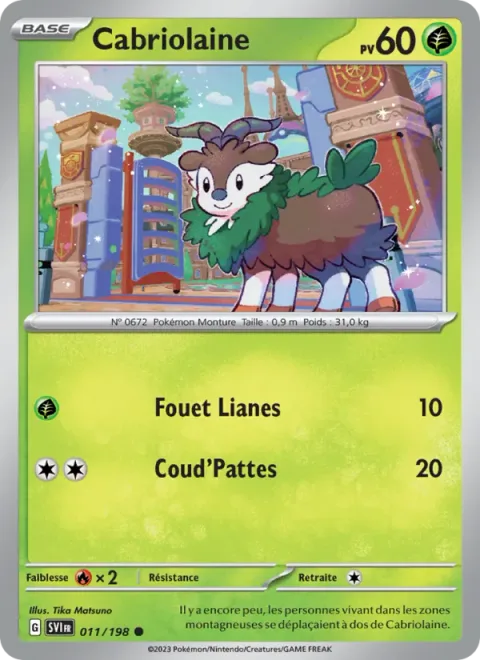 Skiddo [Vine Whip | Smash Kick]