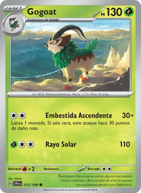 Gogoat [Rising Lunge | Solar Beam]