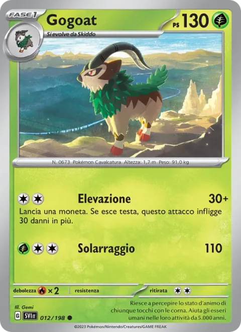 Gogoat [Rising Lunge | Solar Beam]