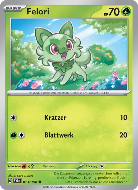 Sprigatito [Scratch | Leafage]