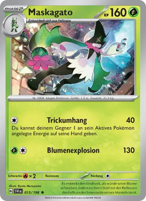 Meowscarada [Trick Cape | Flower Blast]
