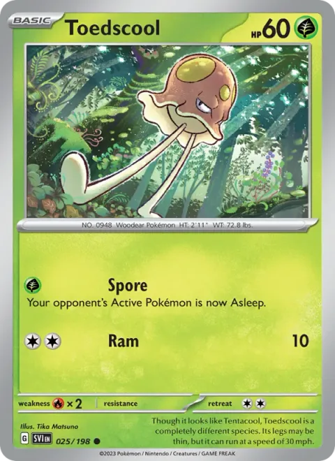 Toedscool [Spore | Ram]