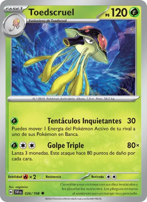 Toedscruel [Eerie Tentacles | Triple Smash]