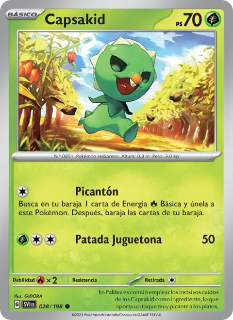 Capsakid [Increasing Spice | Playful Kick]