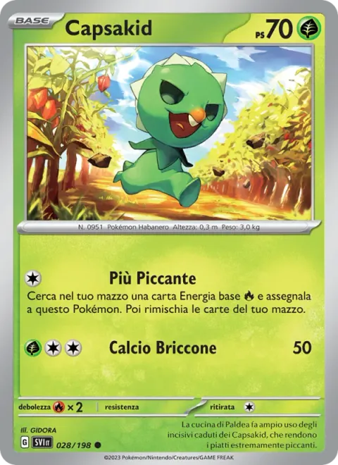 Capsakid [Increasing Spice | Playful Kick]