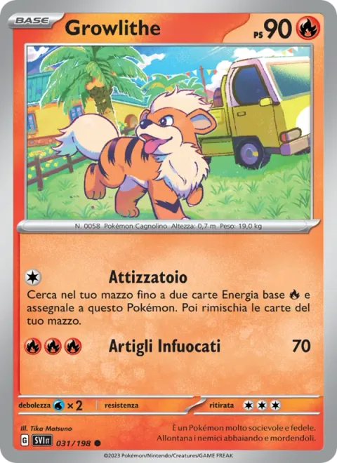 Growlithe [Stoke | Fire Claws]