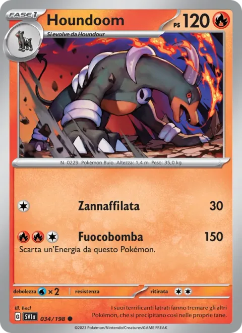 Houndoom [Sharp Fang | Fire Blast]