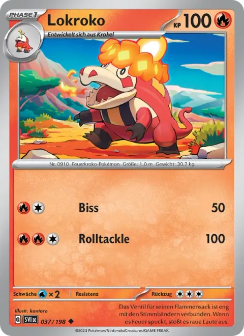 Crocalor [Bite | Rolling Tackle]