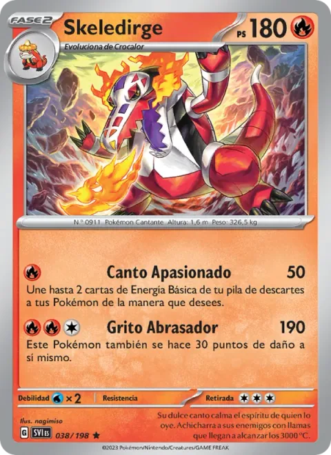Skeledirge [Passionate Singing | Blazing Shout]