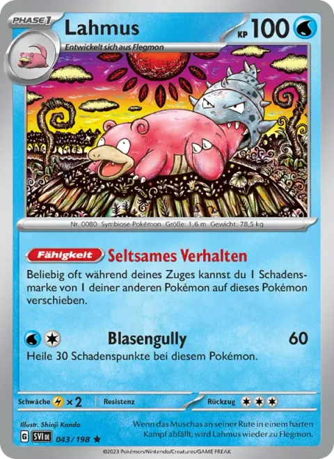 Slowbro [Strange Behavior | Bubble Drain]