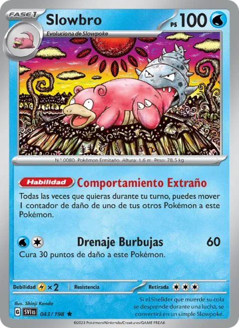 Slowbro [Strange Behavior | Bubble Drain]