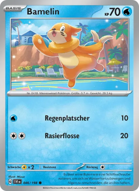 Buizel [Rain Splash | Razor Fin]
