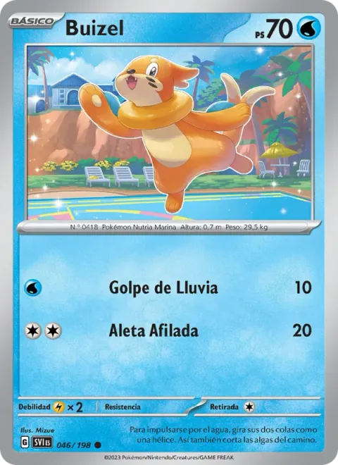Buizel [Rain Splash | Razor Fin]
