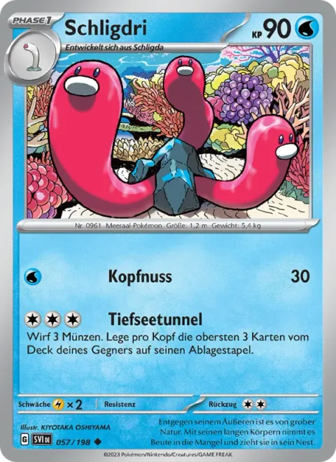 Wugtrio [Headbutt | Undersea Tunnel]