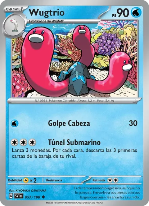 Wugtrio [Headbutt | Undersea Tunnel]