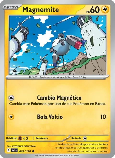 Magnemite [Magnetic Switch | Electro Ball]