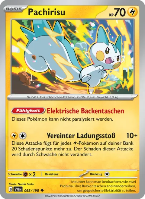 Pachirisu [Electricity Pouches | Everyone Discharge]