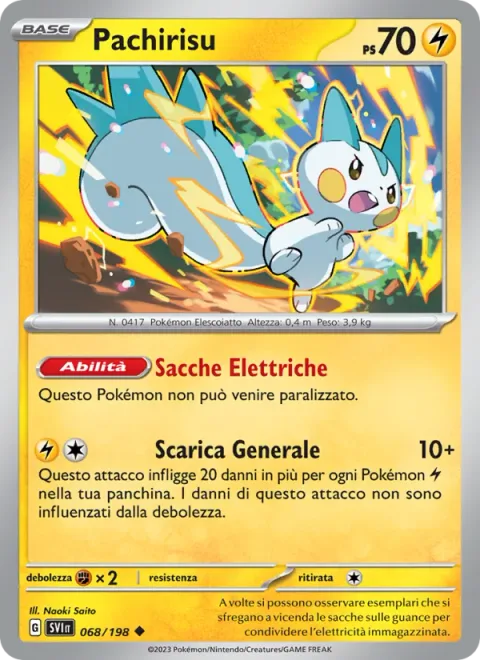 Pachirisu [Electricity Pouches | Everyone Discharge]