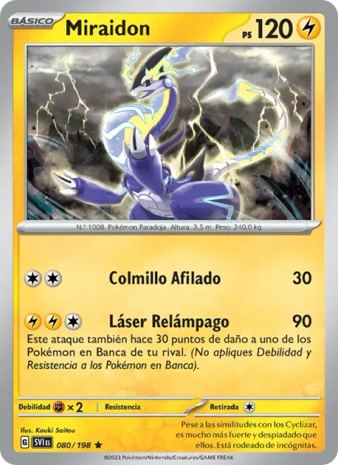 Miraidon [Sharp Fang | Lightning Laser]