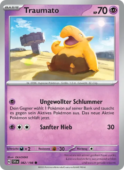 Drowzee [Forced Sleep | Gentle Slap]
