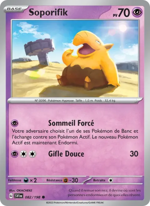 Drowzee [Forced Sleep | Gentle Slap]